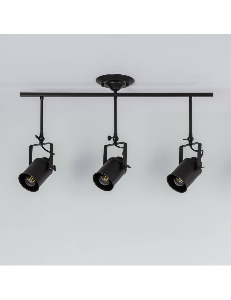 Plafonnier Métal Kijiko 3 Spots