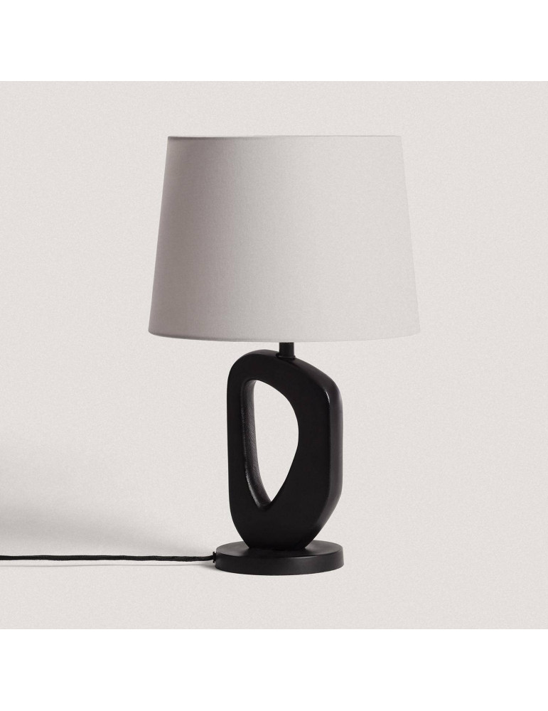 Lampe à Poser Bois Cave ILUZZIA