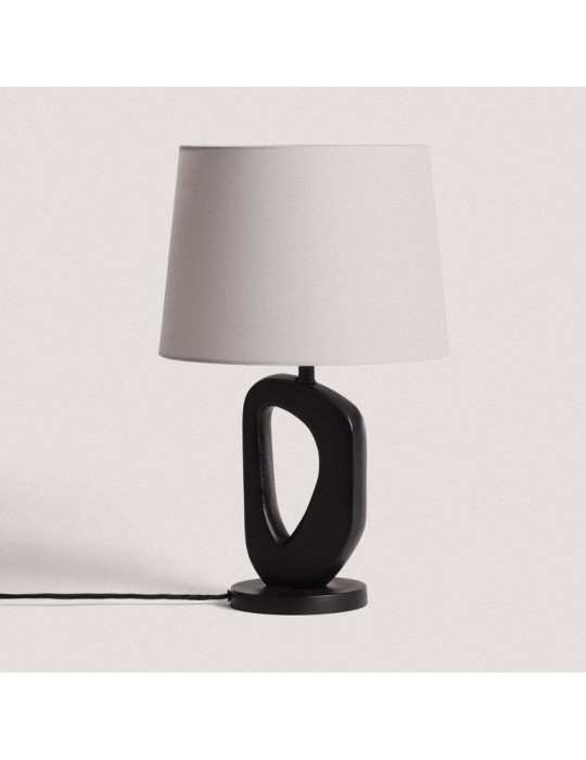 Lampe à Poser Bois Cave ILUZZIA