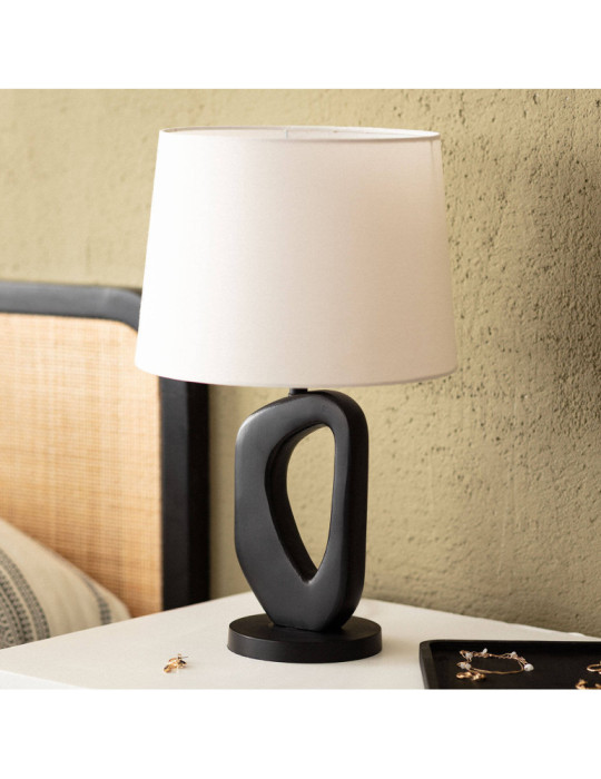 Lampe à Poser Bois Cave ILUZZIA