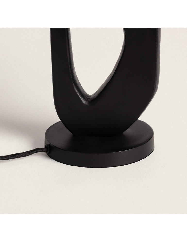 Lampe à Poser Bois Cave ILUZZIA