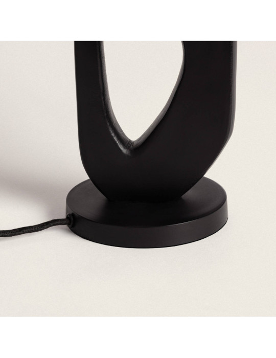 Lampe à Poser Bois Cave ILUZZIA