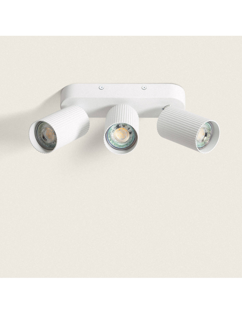 Plafonnier Aluminium Aritz 3 Spots