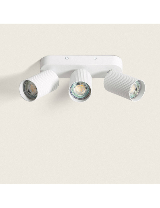 Plafonnier Aluminium Aritz 3 Spots