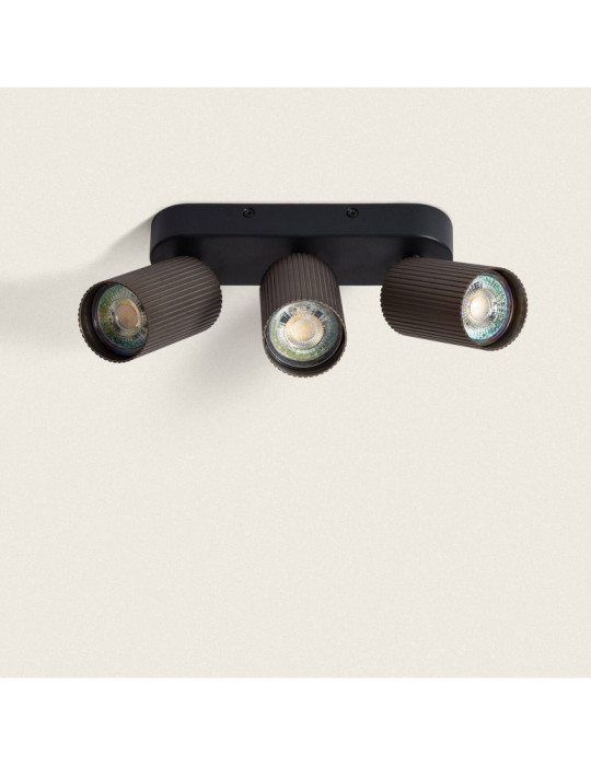 Plafonnier Aluminium Aritz 3 Spots