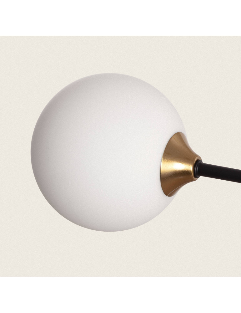 Suspension Métal et Verre Bull 4