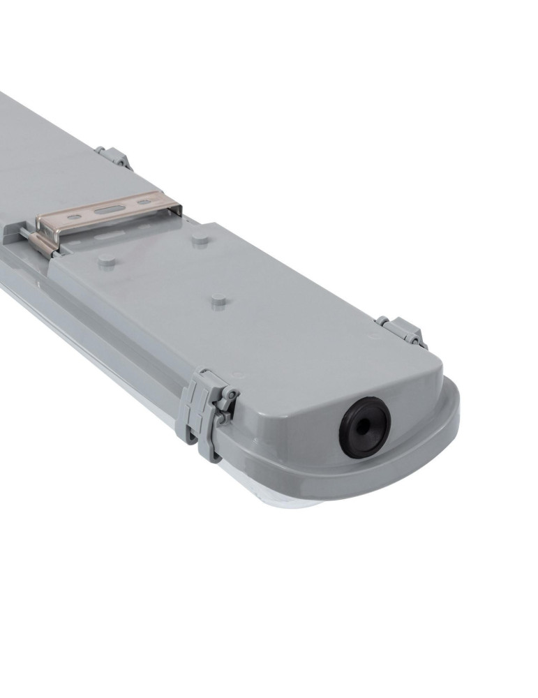 Réglette Étanche Slim 60cm IP65 pour deux Tubes LED