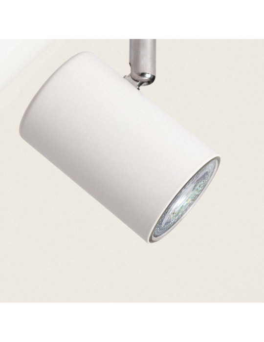 Plafonnier Orientable Bois et Métal 3 Spots Albus