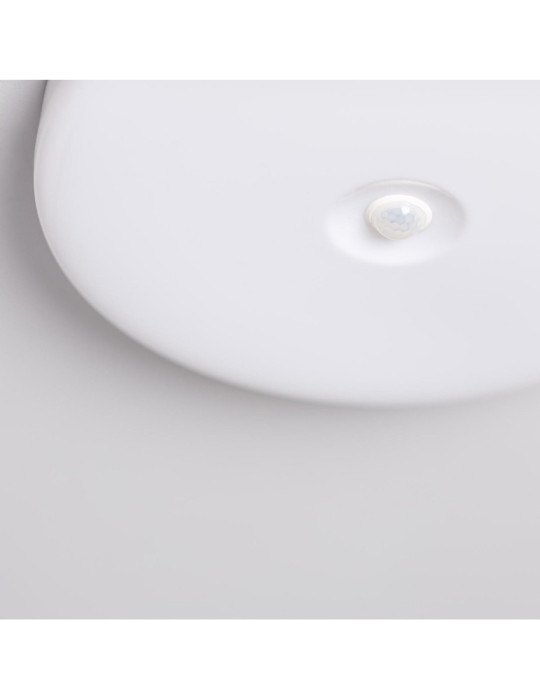 Plafonnier LED Rond 18W No Flicker Ø290 mm avec Détecteur de Présence PIR et Crépusculaire