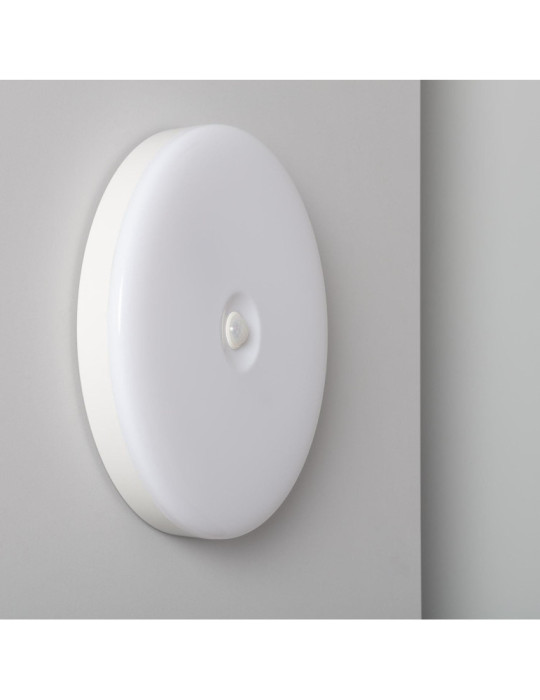 Plafonnier LED Rond 18W No Flicker Ø290 mm avec Détecteur de Présence PIR et Crépusculaire