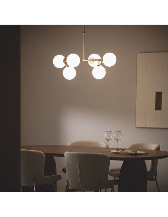 Suspension Métal et Verre Lautrec