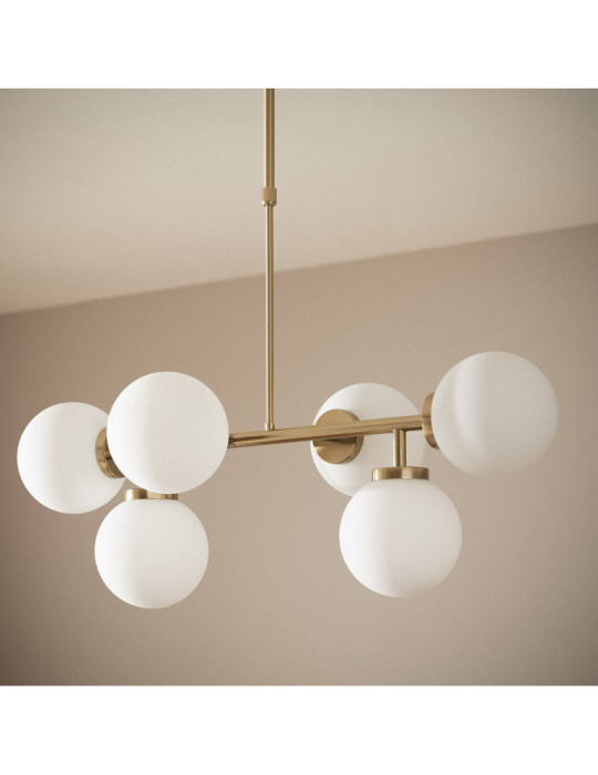 Suspension Métal et Verre Lautrec