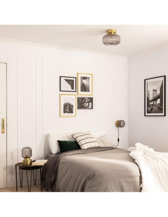 Lampe Murale Métal et Verre Windsor