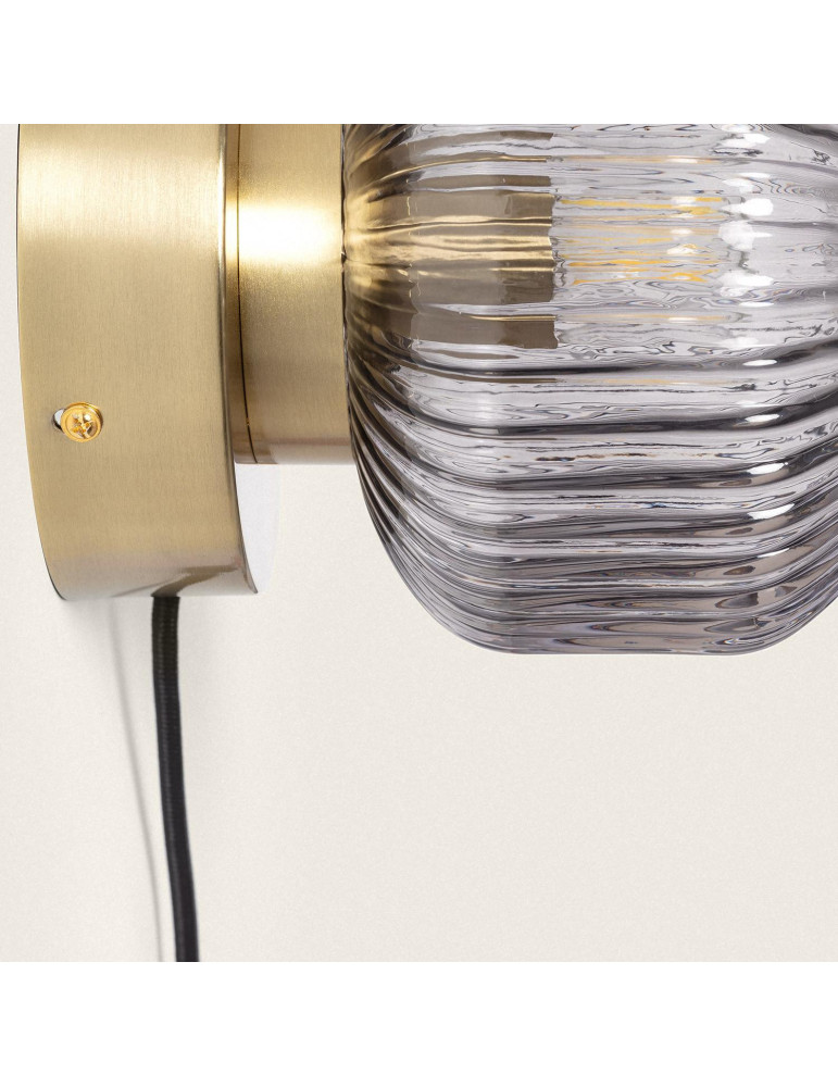 Lampe Murale Métal et Verre Windsor