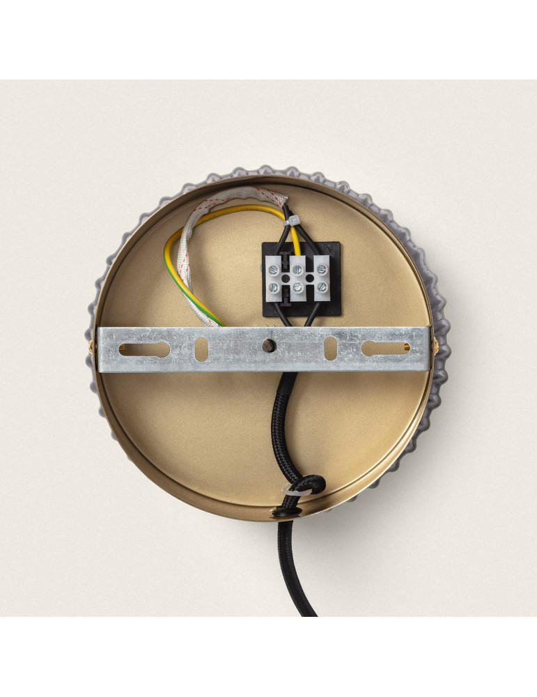 Lampe Murale Métal et Verre Windsor