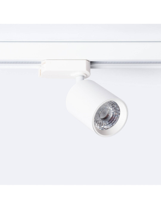 Spot LED sur Rail Monophasé 10W Mallet Dimmable Blanc