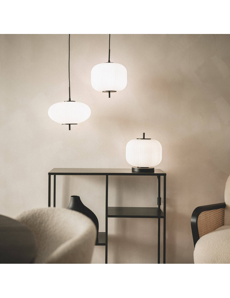 Suspension Métal et Verre Beca