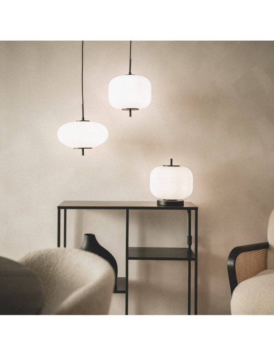 Suspension Métal et Verre Beca