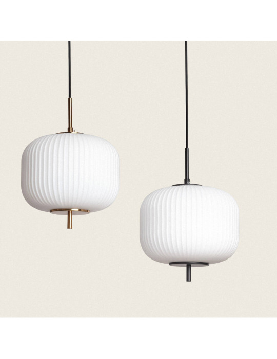 Suspension Métal et Verre Beca