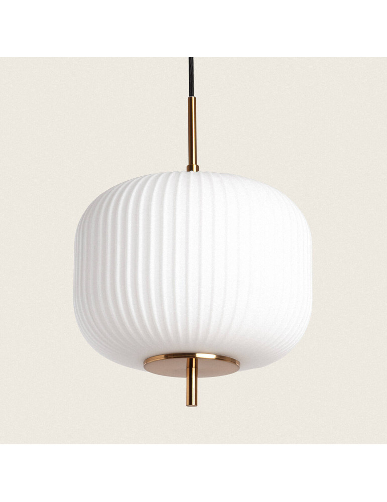 Suspension Métal et Verre Beca