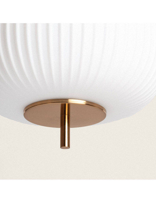 Suspension Métal et Verre Beca