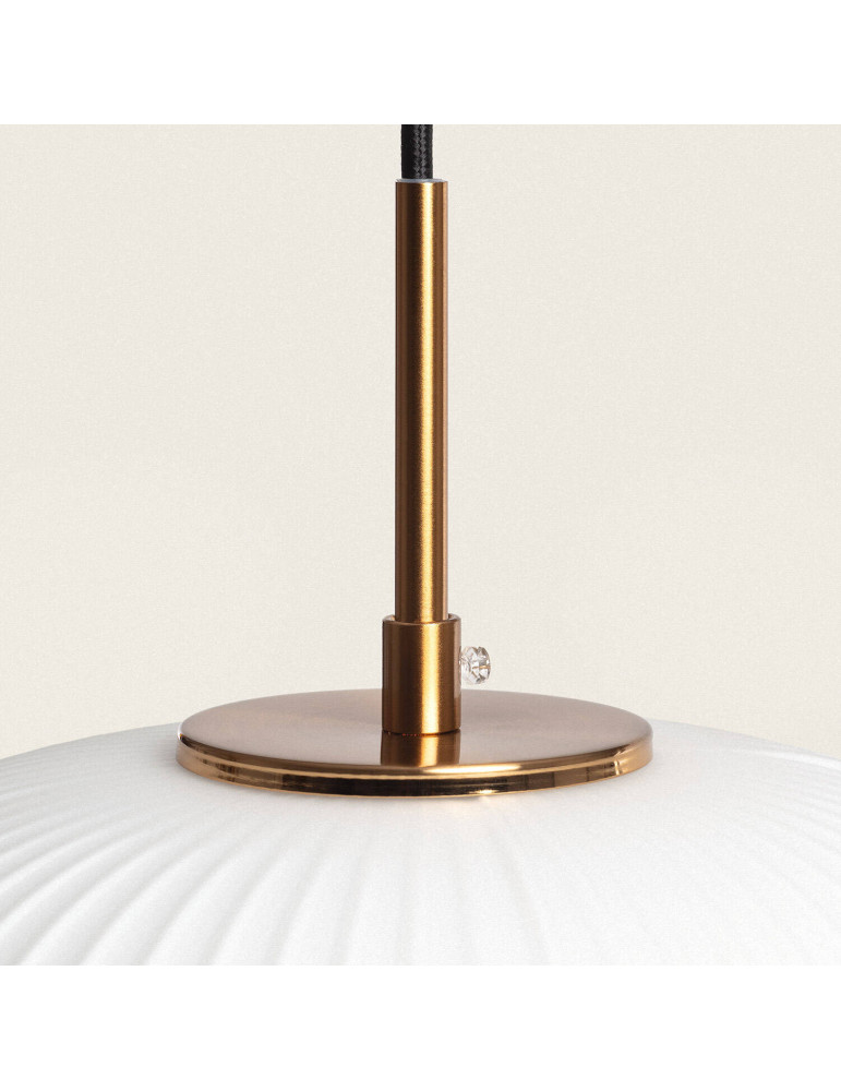 Suspension Métal et Verre Beca