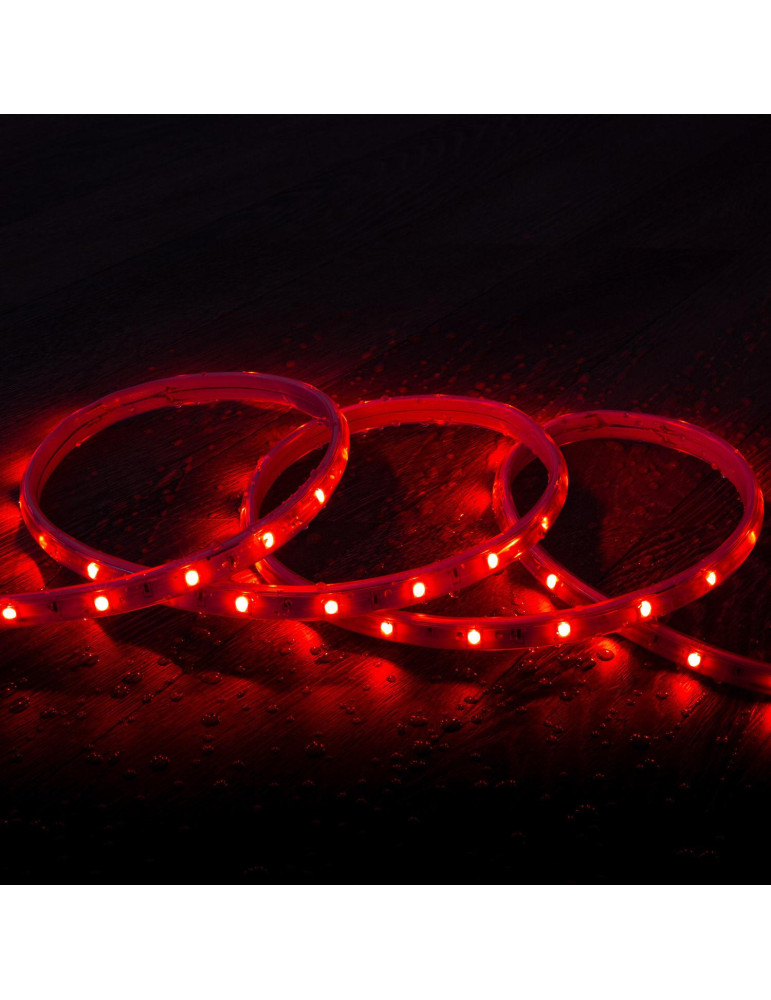 Ruban LED Extérieur Solaire 24V DC SMD2835 60 LED/m 40m IP65 Largeur 12mm Coupe 100 cm