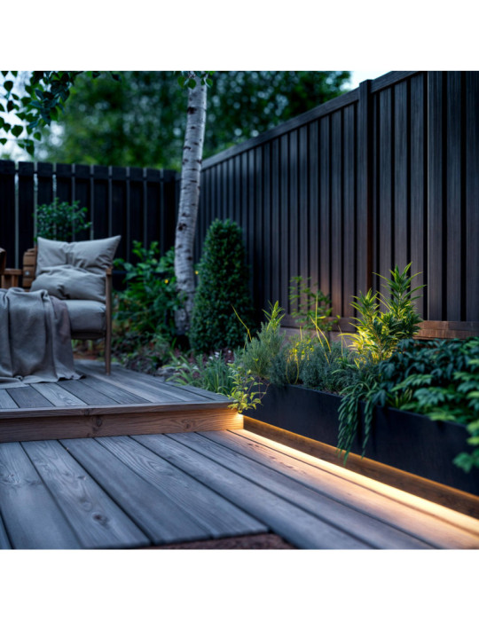 Ruban LED Extérieur Solaire 24V DC SMD2835 60 LED/m 40m IP65 Largeur 12mm Coupe 100 cm