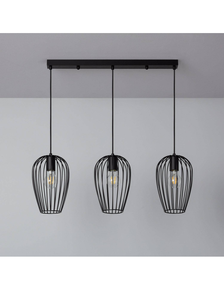 Suspension Métal Telmi 3 Spots