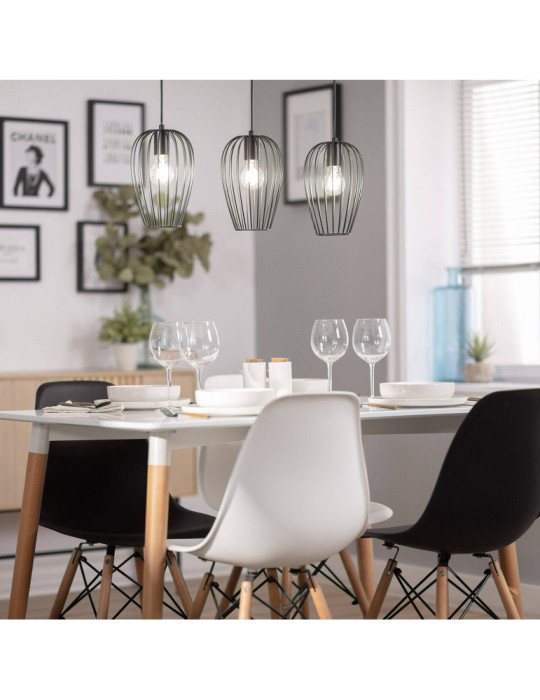 Suspension Métal Telmi 3 Spots