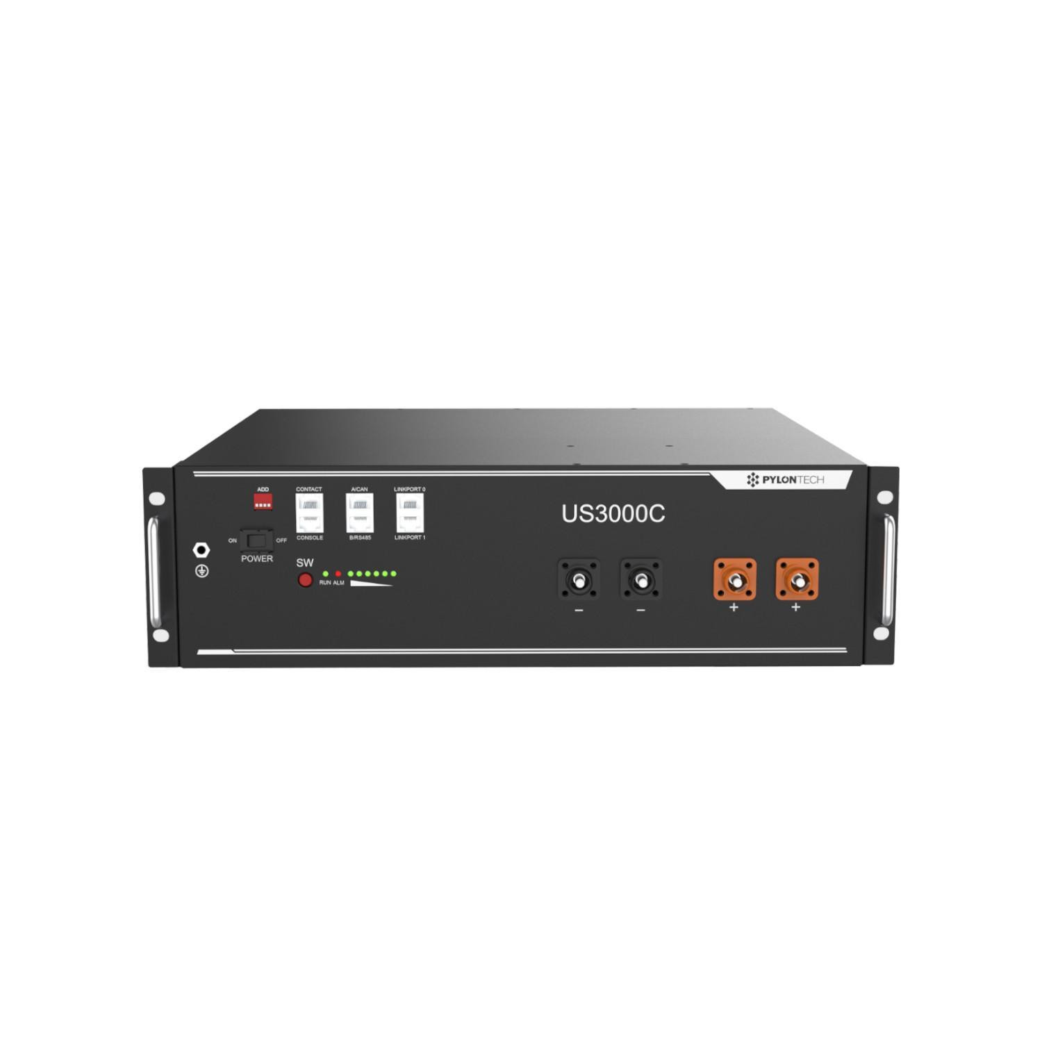 Batterie Lithium PYLONTECH 48V US3000C 3.6kWh 75000mAh