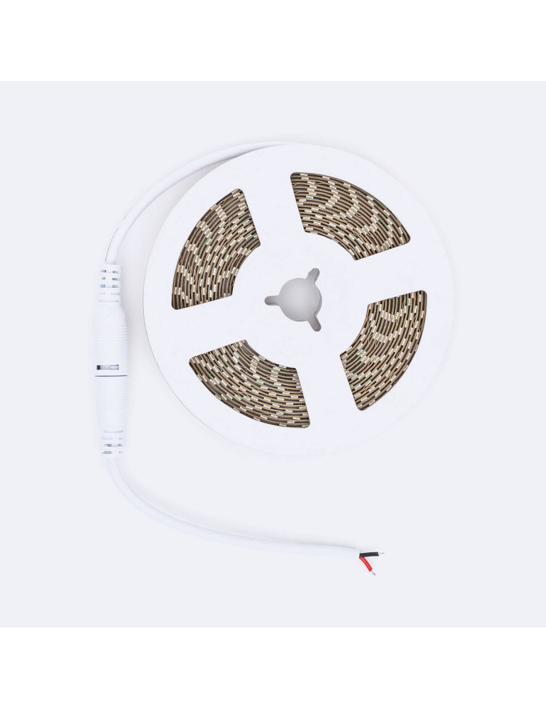 Ruban LED 24V DC SMD2835 120 LED/m 1000lm/m 5m IP20 Largeur 5mm Super Étroit Coupe tous les 5 cm