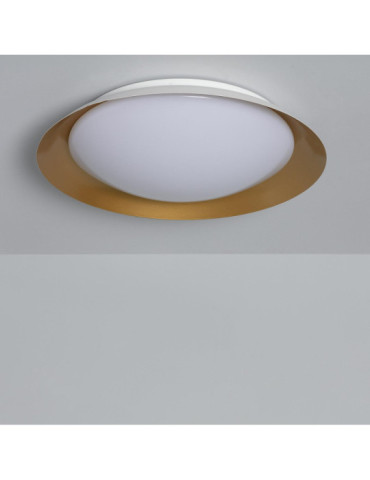 Plafonnier LED Rond Métal 30W CCT Sélectionnable Taylor Ø500 mm