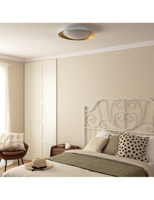 Plafonnier LED Rond Métal 30W CCT Sélectionnable Taylor Ø500 mm