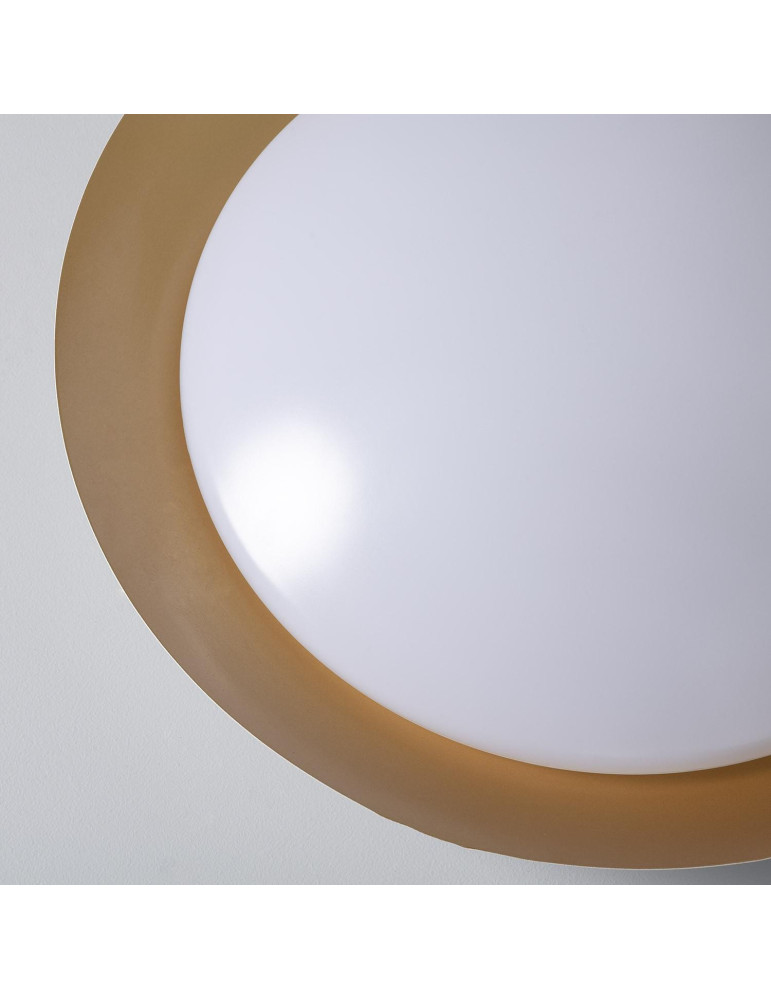 Plafonnier LED Rond Métal 30W CCT Sélectionnable Taylor Ø500 mm