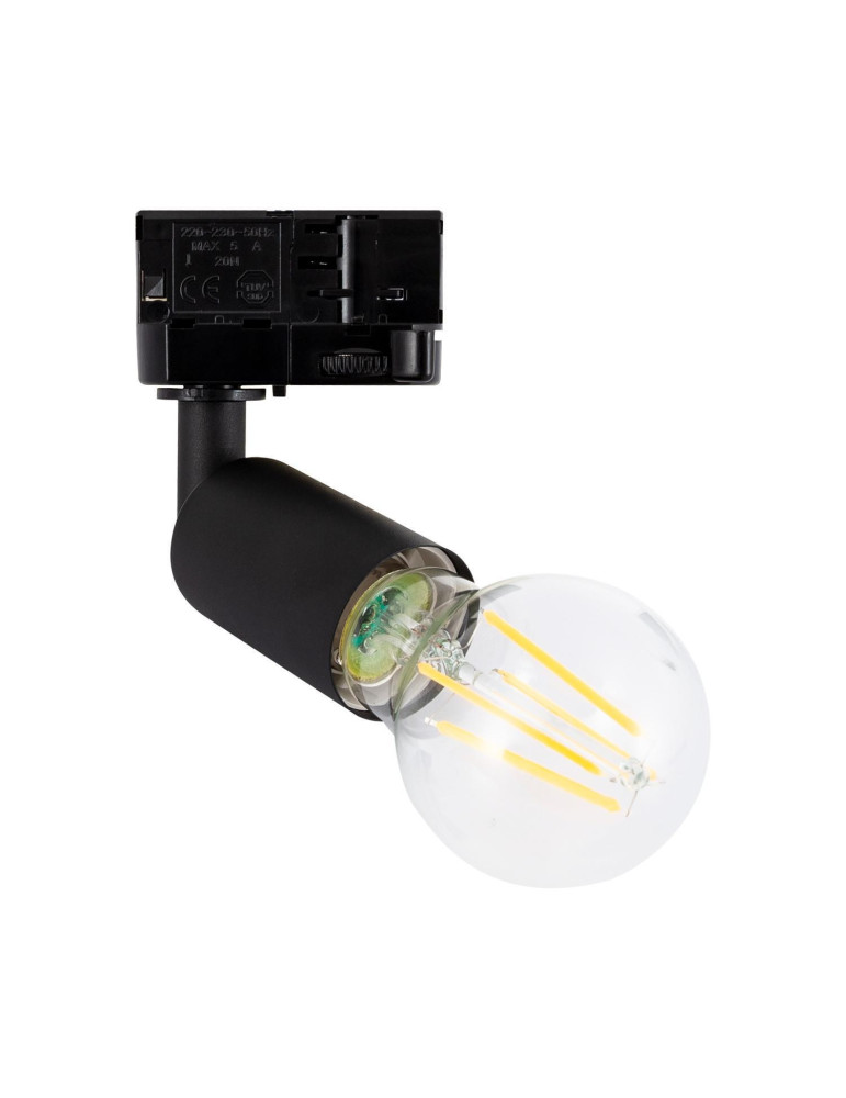 Spot à Douille sur Rail Triphasé Oasis pour Ampoule E27