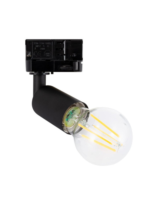 Spot à Douille sur Rail Triphasé Oasis pour Ampoule E27