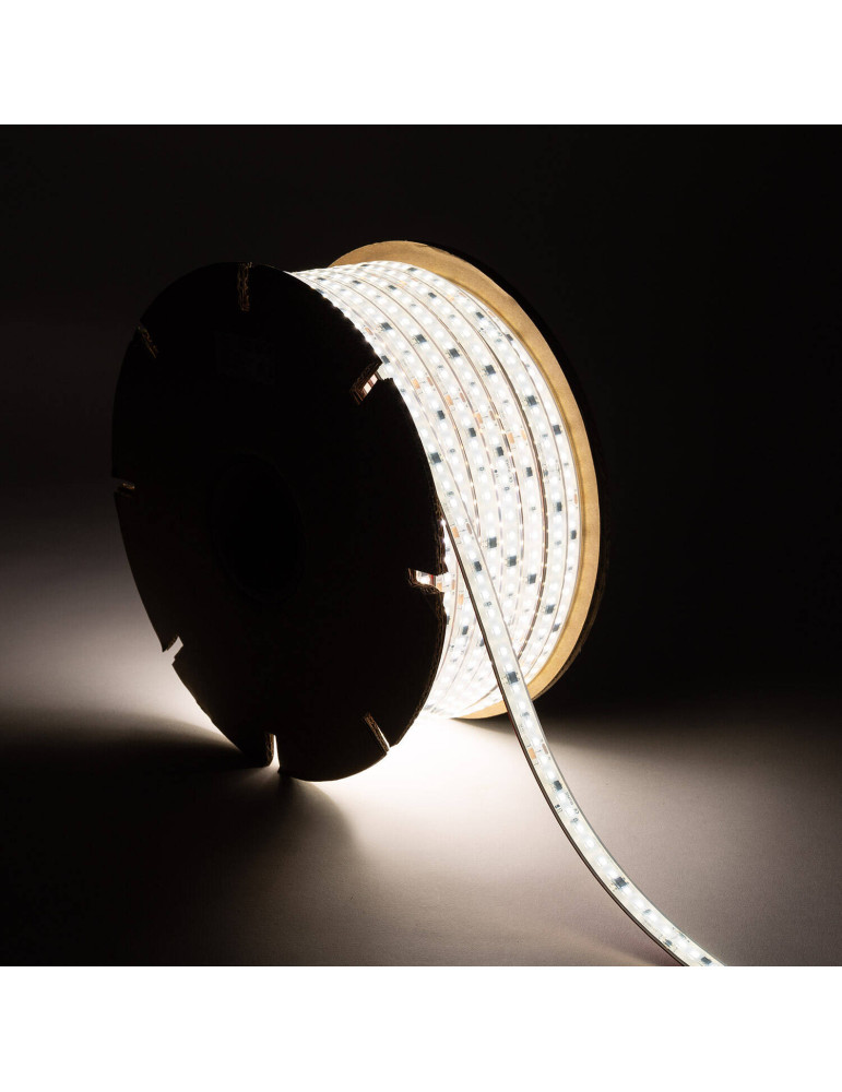 Bobine de Ruban LED Dimmable Auto-redressement 220V SMD2835 Silicone FLEX 120 LED/m High Lumen Largeur 12mm 50 metres IP67 Coupe Bobine de Ruban LED Dimmable Auto-redressement 220V SMD2835 Silicone FLEX 120 LED/m High Lumen Largeur 12mm 50 metres IP67 Coupe