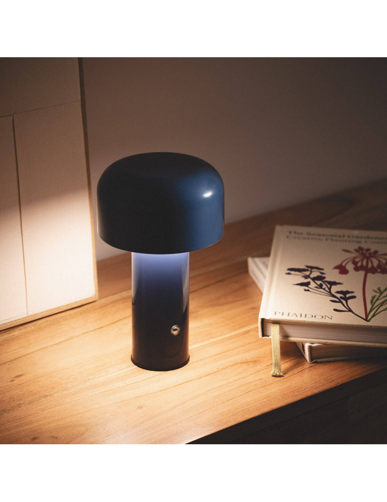 Lampe à Poser LED 2W Portable Métal avec Batterie USB Rechargeable Zaipi