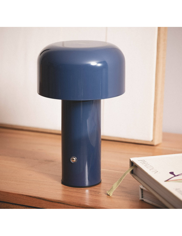 Lampe à Poser LED 2W Portable Métal avec Batterie USB Rechargeable Zaipi