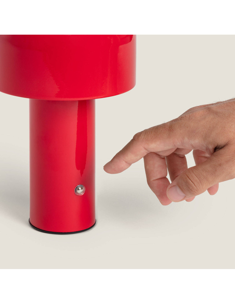 Lampe à Poser LED 2W Portable Métal avec Batterie USB Rechargeable Zaipi