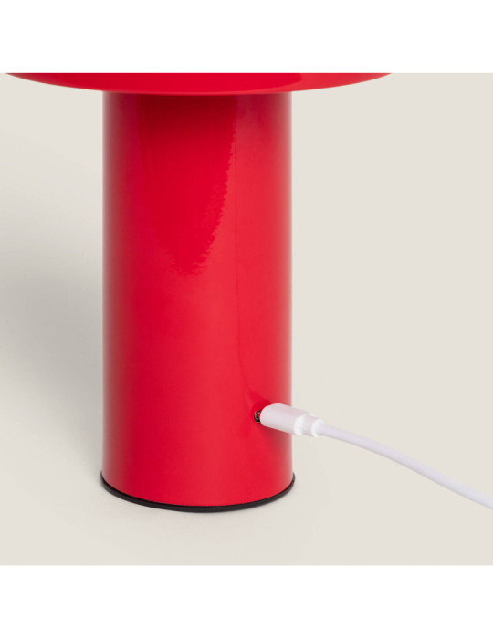 Lampe à Poser LED 2W Portable Métal avec Batterie USB Rechargeable Zaipi