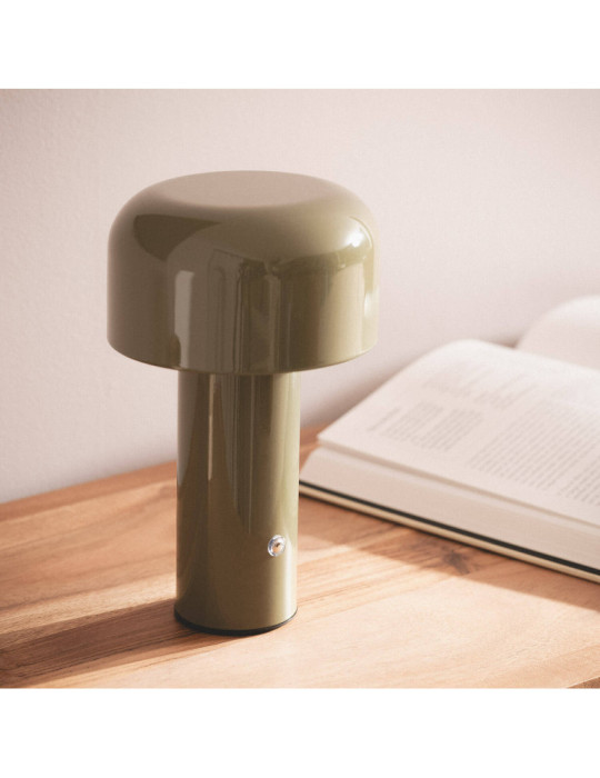 Lampe à Poser LED 2W Portable Métal avec Batterie USB Rechargeable Zaipi