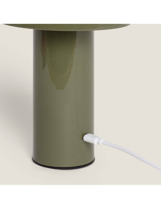 Lampe à Poser LED 2W Portable Métal avec Batterie USB Rechargeable Zaipi