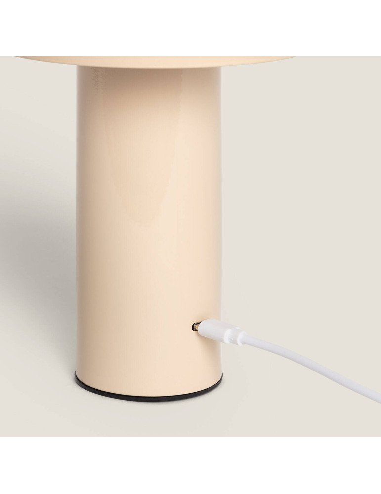 Lampe à Poser LED 2W Portable Métal avec Batterie USB Rechargeable Zaipi