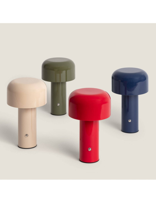 Lampe à Poser LED 2W Portable Métal avec Batterie USB Rechargeable Zaipi