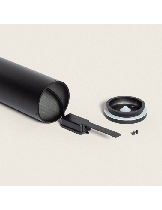 Balise Extérieure LED 65cm 8W Aluminium Mikael Noire