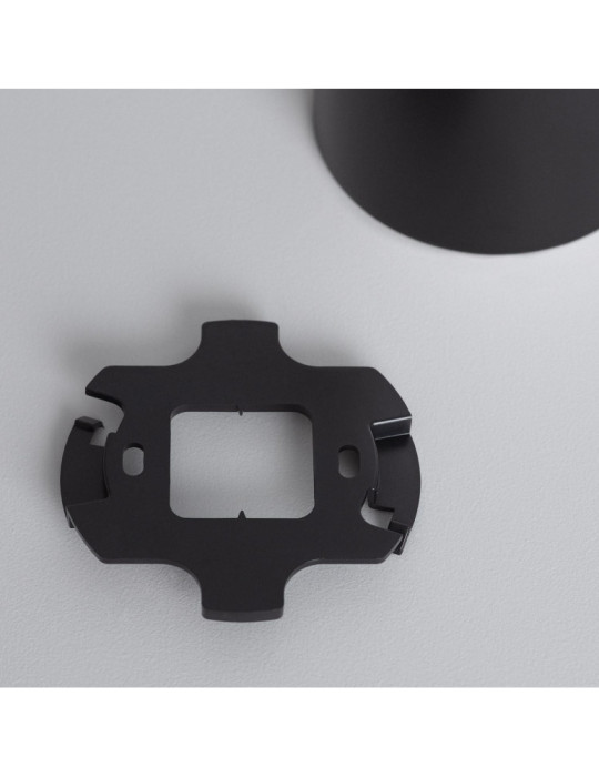 Plafonnier Space Noir avec Ampoule GU10