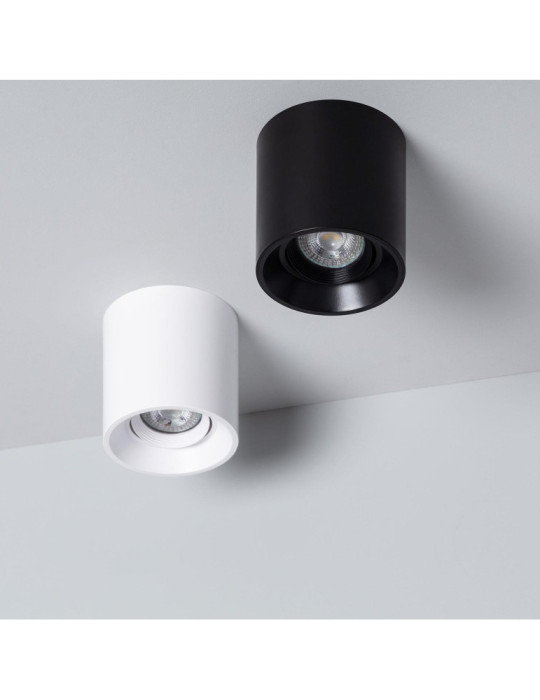 Plafonnier Space Noir avec Ampoule GU10