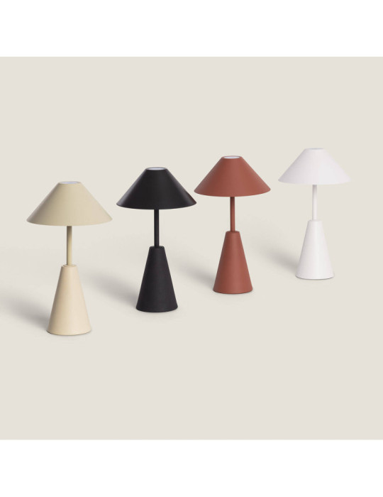 Lampe à Poser Métal LED 3W avec Batterie USB Rechargeable Chamle